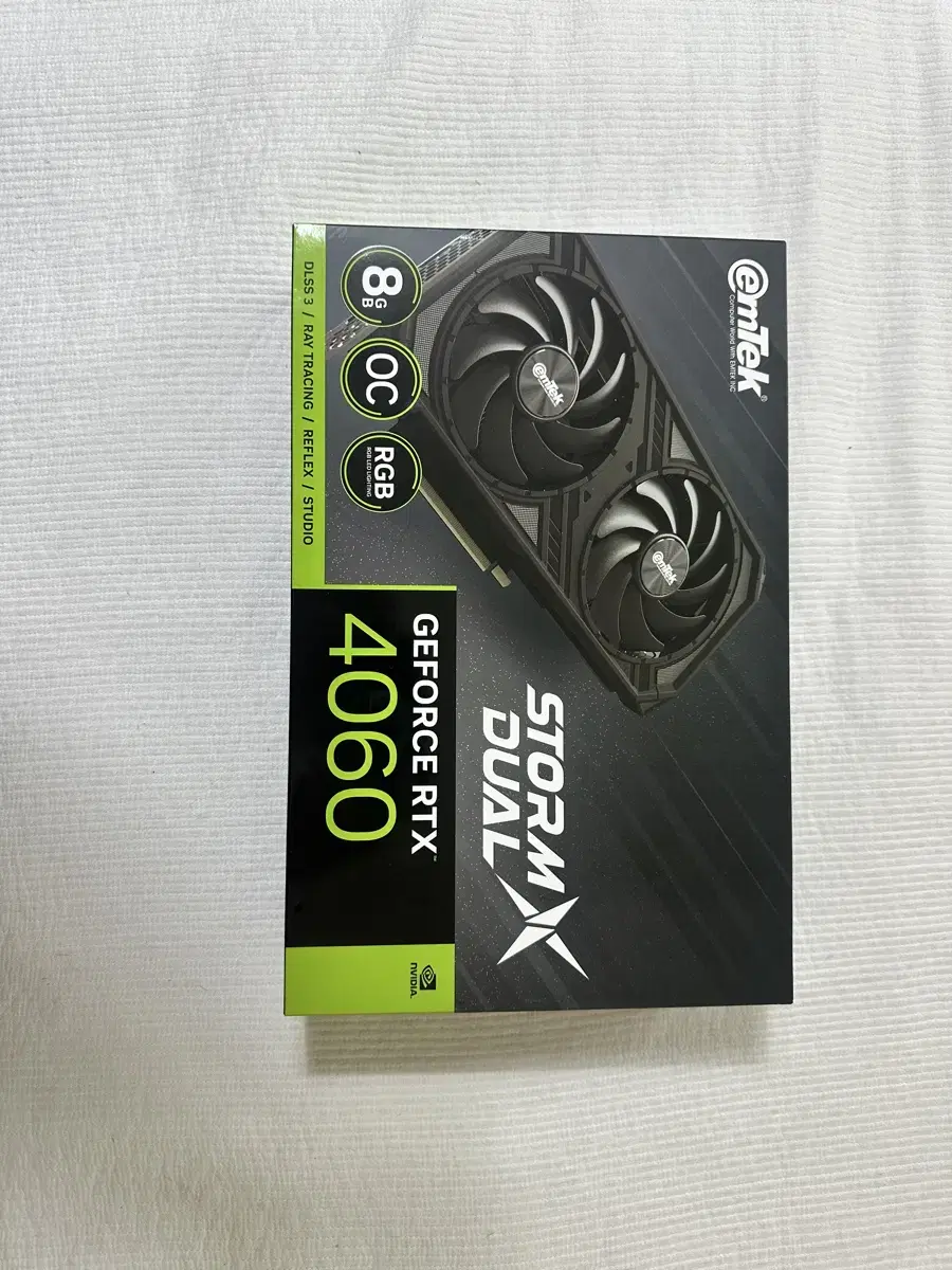 이엠텍 지포스 RTX 4060 storm x dual 8gb